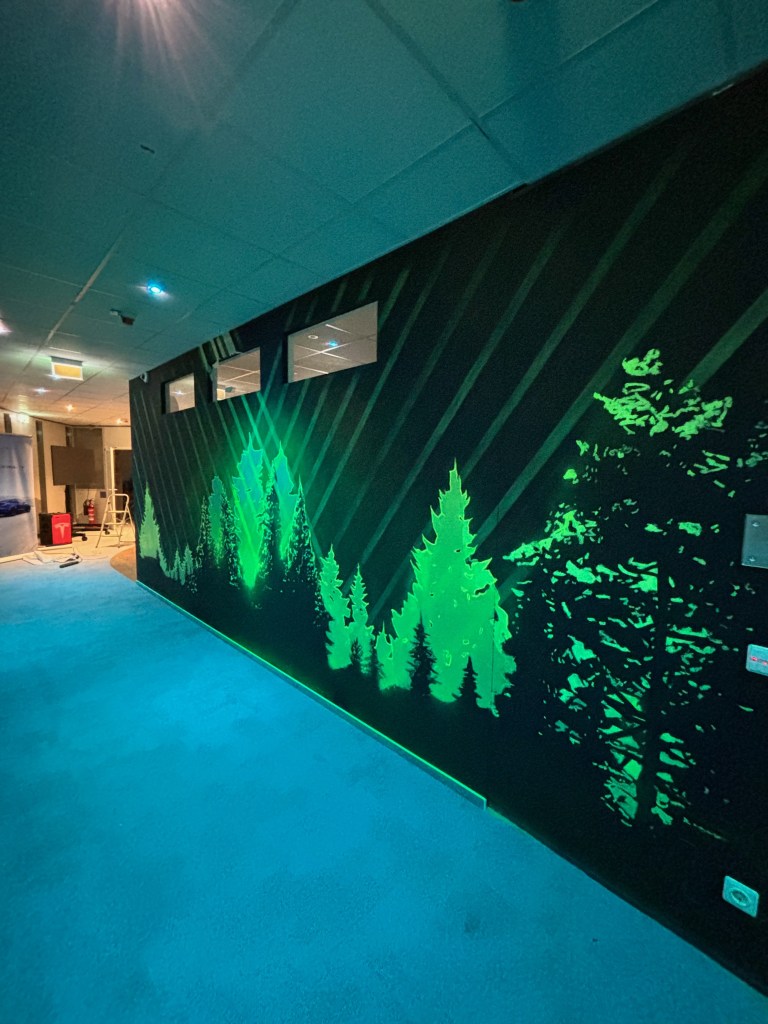 Œuvre murale artistique